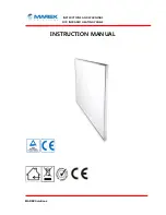 Preview for 1 page of MAREX INFRARED HEATING PANELS Instruction Manual