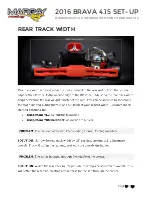 Preview for 14 page of Margay Racing 2016 Bravia 4.15 Setup Manual