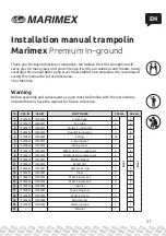 Preview for 51 page of MARIMEX 19000848 Installation Manual