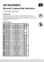 Preview for 3 page of MARIMEX Comfort Spring Manual