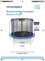 MARIMEX PLUS 10 FT Assembly Manual предпросмотр