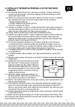 Предварительный просмотр 7 страницы MARIMEX PREMIUM 3500 Manual