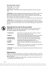 Preview for 44 page of MARIMEX ProStar 6 Instructions For Use Manual