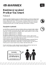 Preview for 3 page of MARIMEX ProStar Vac Smart Instructions Manual