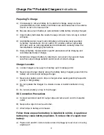 Preview for 4 page of marinco Charge Pro 27101 Instruction Manual