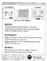 Предварительный просмотр 3 страницы Marine Air Systems AH-Passport Operation Manual