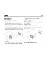 Предварительный просмотр 5 страницы Marine Audio MA300 Installation And Operation Manual