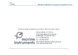 Предварительный просмотр 27 страницы Marine Instruments MIR5000-M3P Quick Manual For Installation And Use