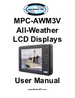 Preview for 1 page of Marine PC MPC-AWM3V User Manual