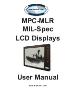 Предварительный просмотр 1 страницы Marine PC MPC-MLR User Manual