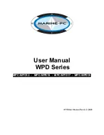 Marine PC WPD Series User Manual preview