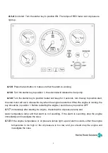 Предварительный просмотр 8 страницы Marine Power Solutions MP-4110T Operation Manual