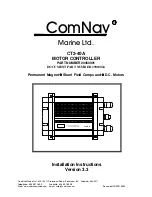 Preview for 1 page of Marine ComNav 20350001 Installation Instructions Manual