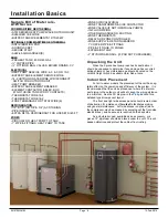 Preview for 8 page of Maritime Geothermal ACE-45 Installation And Service Manual