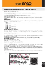 Предварительный просмотр 6 страницы Mark Audio ERGO 1S 121 Owner'S Manual