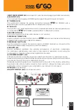 Предварительный просмотр 7 страницы Mark Audio ERGO 1S 121 Owner'S Manual