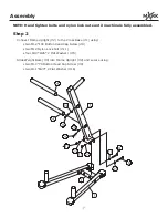 Предварительный просмотр 7 страницы Mark Fitness XM-3151 Owner'S Manual