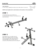 Предварительный просмотр 4 страницы Mark Fitness XM-4416 Owner'S Manual