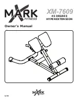 Mark Fitness XM-7609 Owner'S Manual предпросмотр