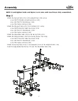 Preview for 7 page of Mark Fitness XM-7613 Owner'S Manual