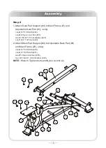 Предварительный просмотр 10 страницы Mark Fitness XM-9011 Owner'S Manual