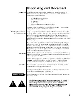 Preview for 7 page of Mark Levinson 38S Operating Manual