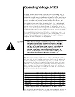 Предварительный просмотр 8 страницы Mark Levinson N 331 Operating Manual