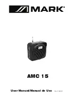 Mark AMC 15 User Manual preview