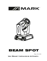 Mark BEAM SPOT User Manual предпросмотр