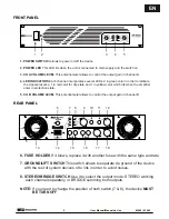 Preview for 3 page of Mark M 450 User Manual