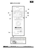 Предварительный просмотр 4 страницы Mark MBD 415 A USB User Manual