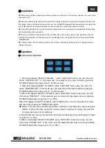 Preview for 5 page of Mark MF 900 PRO User Manual