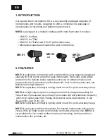 Preview for 2 page of Mark MK5 S User Manual