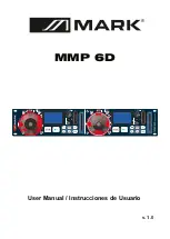 Preview for 1 page of Mark MMP 6D User Manual