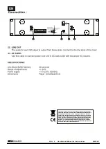 Preview for 6 page of Mark MMP 6D User Manual