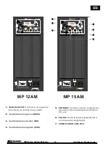 Предварительный просмотр 9 страницы Mark MP 12- AM User Manual