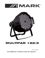 Preview for 1 page of Mark MULTIPAR 162/3 User Manual