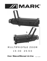 Preview for 1 page of Mark MULTIPROFILE ZOOM 15-30 User Manual