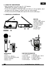 Preview for 3 page of Mark MW 800 M User Manual