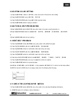 Preview for 11 page of Mark SUPERLED 818 IP User Manual