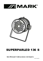 Mark SUPERPARLED 136 S User Manual preview