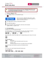 Markator FlyMarker PRO Brief Instructions preview