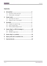 Preview for 2 page of Markes International U-RACK02 Instructions For Use Manual