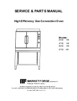 Market Forge Industries 2500 HE Service & Parts Manual preview