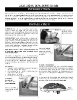 Preview for 3 page of Market Forge Industries 2624 Owner'S Manual