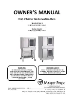 Market Forge Industries 8100 Owner'S Manual preview