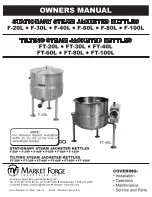 Market Forge Industries F-100L Owner'S Manual preview