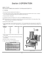 Preview for 5 page of Market Forge Industries FT-20CE Owner'S Manual