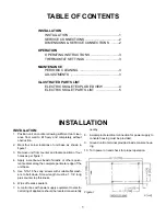 Preview for 2 page of Market Forge Industries R-1600E Owner'S Manual