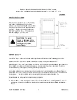 Preview for 7 page of Market Forge Industries ST-10-TE Installation And Operation Manual And Parts